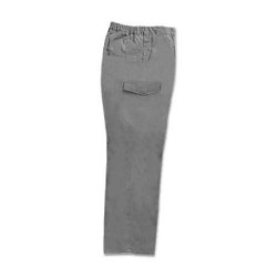 PANTALON MULTIBOLSILLOS TERGAL GRIS 52