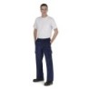 PANTALON CON GOMA SANFOR MARINO ALGODON 56