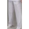 PANTALON GOMA/CREMALLERA BLANCO PSU92- 4