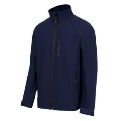CHAQUETA SOFT SHELL AZUL NAVY P206005 61 T- M