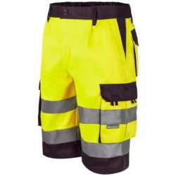 BERMUDA ALTA VISIBILIDAD AMA.FLUOR/MARINO T- M
