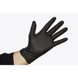 GUANTE ONDULADO JUMBO NEGRO - TALLA L