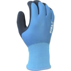 GUANTE POLIESTER/ALGODON RECICLADO CUB LATEX T11