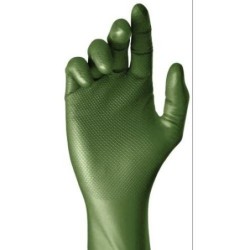 GUANTE NITRILO GRIPPAZ VERDE H580 MG/8 (CAJA-10)