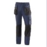 PANTALON TOP RANGE MARINO/NEGRO.981 3XL
