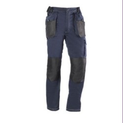 PANTALON MULTIBOLSILLOS FLEX MARINO/NEGRO 181/XL