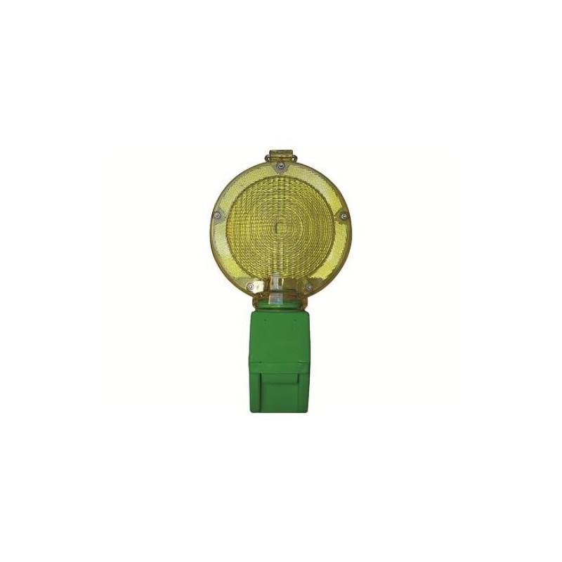 BALIZA SEÑALIZACION VERDE 1 BATERIA 1032