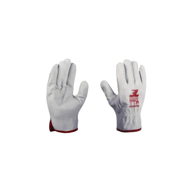 GUANTE PIEL FLOR VACUNO MASTER NC GP-016C TALLA 10