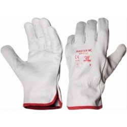 GUANTE FLOR VACUNO MASTER NC GP-016C BLISTER T-9