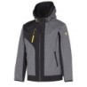 CHAQUETA ISSA LINE RUSH GRIS/NEGRO T-XL 04526B