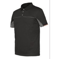 POLO ISSA EXTREME MANGA CORTA GRIS T-XXL