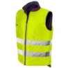 CHALECO REVERSE AZUL/AMARILLO FLUOR 4069 TALLA S