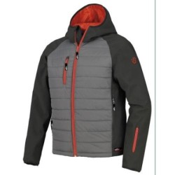 CHAQUETA BONNY GRIS-NEGRO 4094B T- M