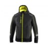 CHAQUETA TECH SOFTSHELL GRIS/AMARILLO TALLA S
