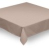 MANTEL CONFECCIONADO VINILO TRADITION MOKA 140X250
