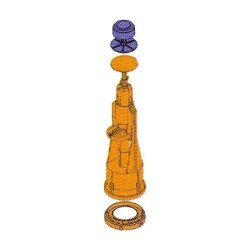 CONJUNTO CAMPANA UNIVERSAL CISTERNA BAJA TYFON 4