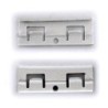 EMPALME RIEL SIN ALUMINIO BLANCO 7908BL