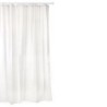CORTINA BAÑO POLIESTER 220X200 BLANCO ANILLAS