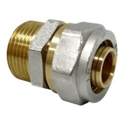 ENLACE RECTO ROSCA MACHO MULTICAPA DN20X1/2