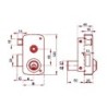CERRADURA SOBREPONER 5056B/70 HE IZDA. LINCE