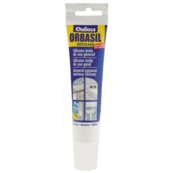 SILICONA ORBASIL BRICOLAGE 85 ML. BLANCA 24604