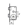 CERRADURA EMBUTIR 1501-2P 35 MCM