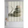 CORTINA BAÑO PIEDRAS/ARENA 180X200