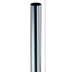 BARRA TUBO CROMADO 12 MM. 2.5 M.
