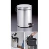CUBO PEDAL INOXIDABLE 20 L. 29X45 CM. 298324