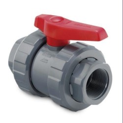 VALVULA DE BOLA ROSCA HEMBRA PVC 1' 9011094