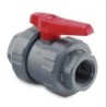 VALVULA DE BOLA ROSCA HEMBRA PVC 1' 9011094