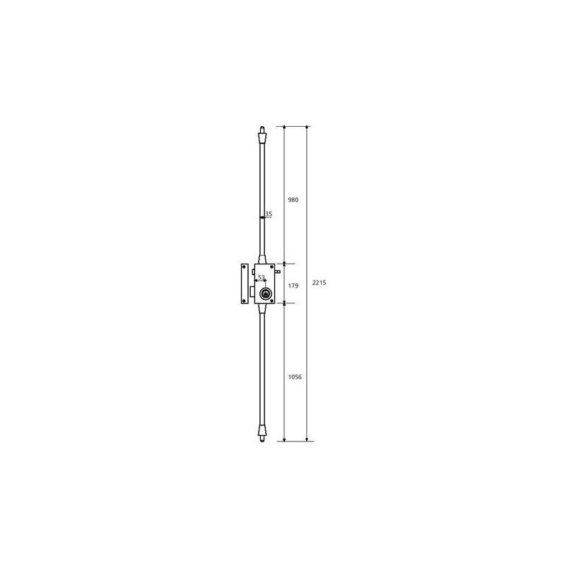 CERRADURA SEGURIDAD TS30/T6/DAE TESA