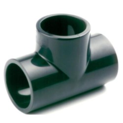 ENLACE T IGUAL HEMBRA PVC PRESION 25 MM