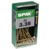TORNILLO SPAX C/PL POZI BRICO. 3.0X35 C/25 UDS