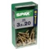 TORNILLO SPAX C/PL POZI BRICO. 3.5X16 C/25 UDS