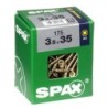 TORNILLO SPAX C/PL POZI BRICO. 3.5X30 C/200 UDS