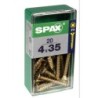 TORNILLO SPAX C/PL POZI BRICO. 4.0X35 C/20 UDS