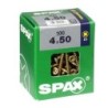 TORNILLO SPAX C/PL POZI BRICO. 4.0X50 C/100 UDS