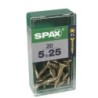 TORNILLO SPAX C/PL POZI BRICO. 5.0X25 C/20 UDS