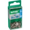 TORNILLO SPAX C/PL TORX INOX. 3.5X16 C/25 UDS