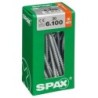 TORNILLO SPAX C/PL TORX WIROX 6.0X100 C/30 UDS
