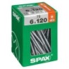 TORNILLO SPAX C/PL TORX WIROX 6.0X120 C/75 UDS