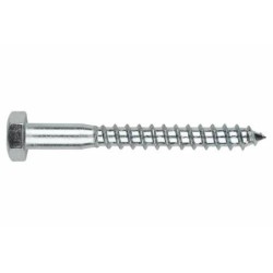 TORNILLO MADERA DIN-571 C/EXAGONAL 5X30 ZN.(BL.)