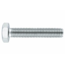 TORNILLO METRICA DIN-933 C/EXA.8.8 4X20 ZN. (BL.)