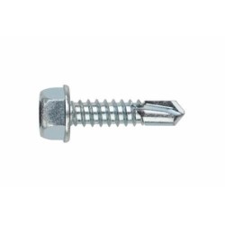 TORNILLO C/ARANDELA ESTAMPADA C/EXA. 4.8X16 ZN.