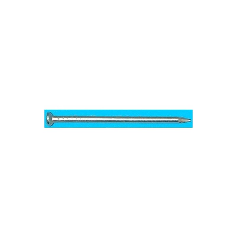 PUNTA HIERRO C/PL. 1,30X25 ZN. BLISTER