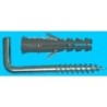 TACO 6 NYLON+ALCAYATA 20X60 ZN. BLISTER