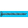 TORNILLO AGLOMERADO CABEZA PLANA 4X40 ZN. CAJA