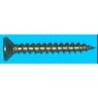 TORNILLO AGLOMERADO C/PL. 4X30 BICROMATADO CAJA