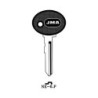 LLAVIN ACERO PLASTICO NEGRO NE-6.P